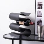 Artisan Metal 4-Bottle Wine Rack