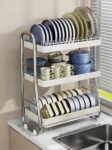 3-Layer Anti-Rust Dish Rack