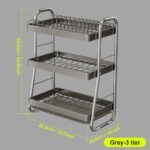 3-Layer Anti-Rust Dish Rack