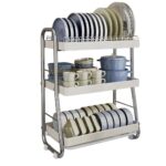 3-Layer Anti-Rust Dish Rack