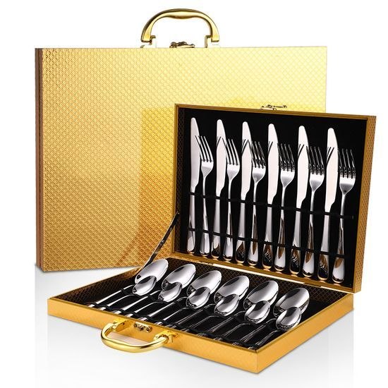 24-Piece Luxurious Cutlery Set