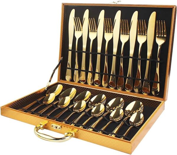 24-Piece Luxurious Cutlery Set