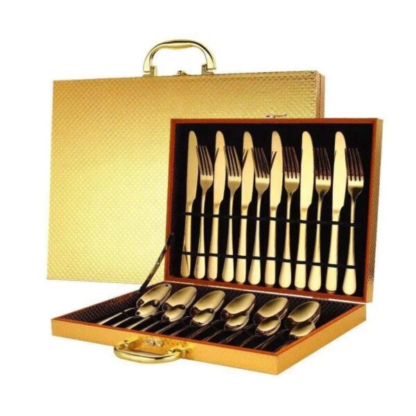 24-Piece Luxurious Cutlery Set