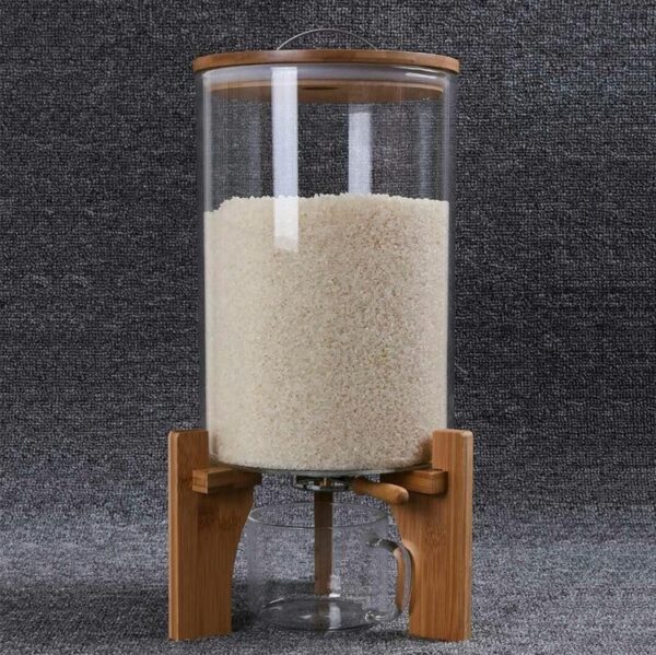 Glass Rice Dispenser