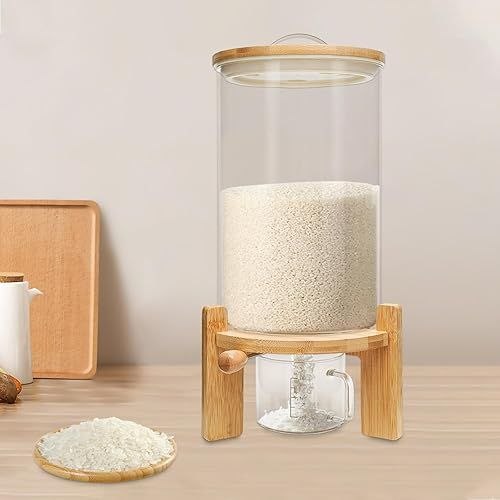 Glass Rice Dispenser