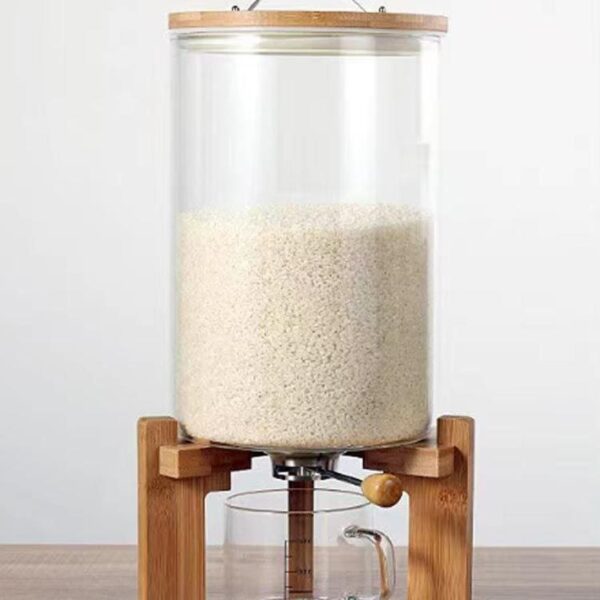 Glass Rice Dispenser