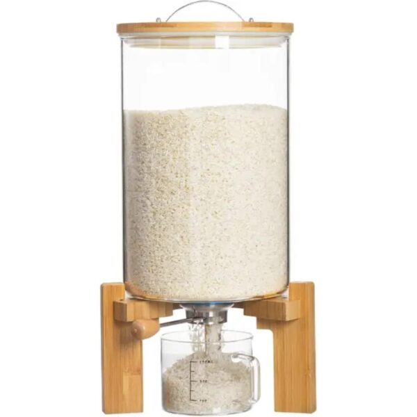 Glass Rice Dispenser