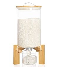 Glass Rice Dispenser