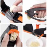 4-in-1 Garlic & Meat Prep Tool