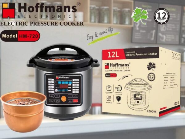 Hoffman 8L 1600W Electric Pressure Cooker