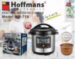 Hoffman 8L 1600W Electric Pressure Cooker