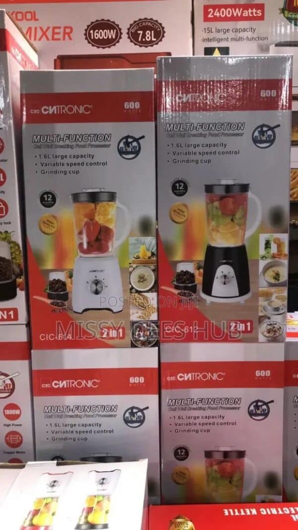 Cntronic 2-in-1 Blender & Grinder