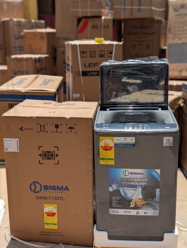 Sigma 8.5kg Fully Automatic Washing Machine