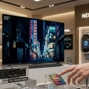 TCL Professional 55" 4K HDR Frameless Google TV