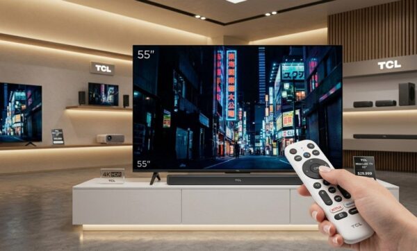 TCL Professional 55" 4K HDR Frameless Google TV