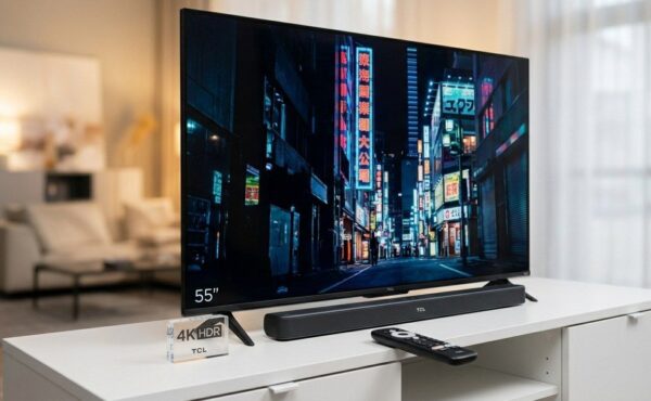 TCL Professional 55" 4K HDR Frameless Google TV