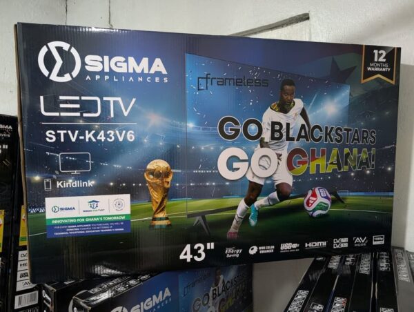 Sigma Professional 43" Smart Digital Satellite LED TV