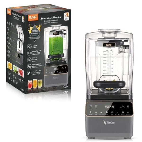 RAF™ 2L Sound-Proof Smoothie Blender