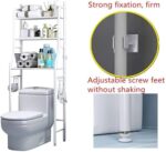Professional 3-Tier Over-the-Toilet Multifunctional Storage Rack