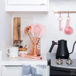 Rose Gold & Silicone 10-Piece Culinary Utensil Set