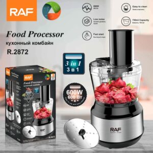 RAF 3-in-1 Compact Food Processor