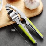 Manual Heavy-Duty Lever-Action Garlic Press