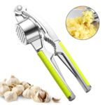 Manual Heavy-Duty Lever-Action Garlic Press
