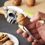 Manual Heavy-Duty Lever-Action Garlic Press