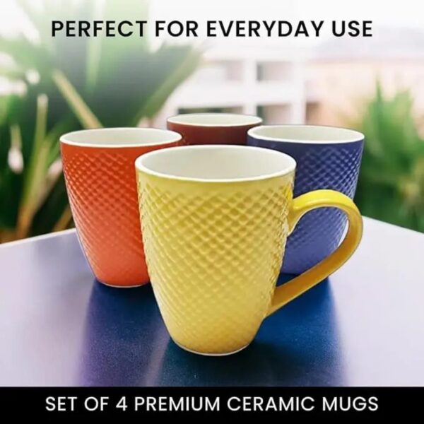 2-Piece High-Quality Ceramic Mug Set