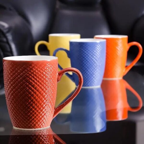 2-Piece High-Quality Ceramic Mug Set