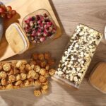 3-Piece Bamboo & Glass 1000ml Pantry Suite