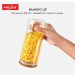 3-Piece Borosilicate & Bamboo 1000ml Pantry Suite
