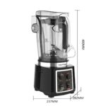 HoffmansCommercial 4800W Sound-Insulated Blender