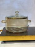 3.5L High-Borosilicate Amber Culinary Pot