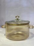 3.5L High-Borosilicate Amber Culinary Pot