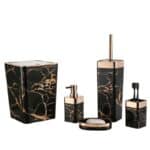 6-Piece Luxurious Bathroom Accessory Set