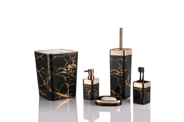 6-Piece Luxurious Bathroom Accessory Set