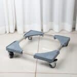 Heavy-Duty Adjustable Appliance Stand with 360° Wheels