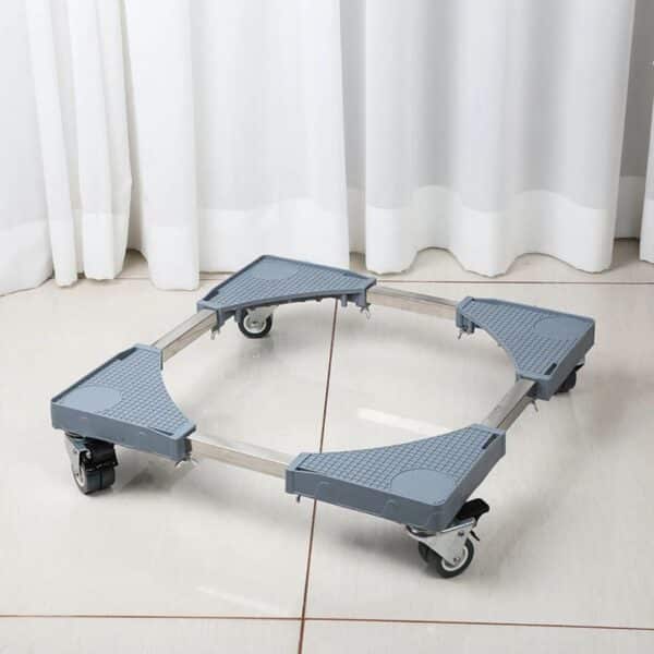 Heavy-Duty Adjustable Appliance Stand with 360° Wheels
