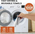 Reusable Microfiber Cleaning Napkin Roll