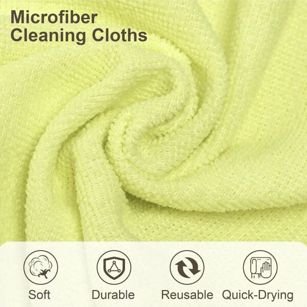 Reusable Microfiber Cleaning Napkin Roll