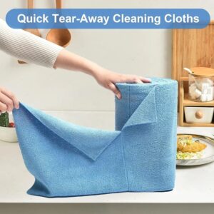 Reusable Microfiber Cleaning Napkin Roll