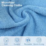 Reusable Microfiber Cleaning Napkin Roll