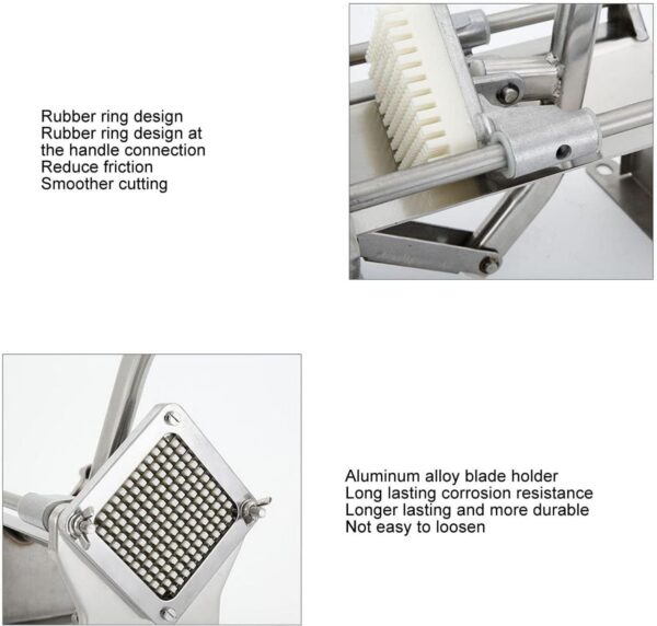 Manual French Fry Slicer & Multi-Vegetable Dicer