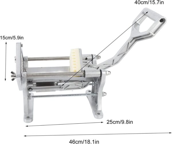 Manual French Fry Slicer & Multi-Vegetable Dicer