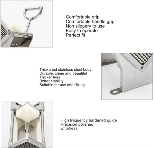 Manual French Fry Slicer & Multi-Vegetable Dicer