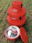 4-Piece Stacked Insulated Thermal Barrel & Food Warmer Suite