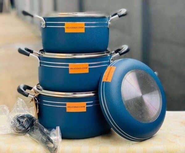 7-Piece Professional Granite Cookware Set