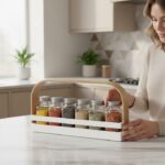 6-Piece Spice Rack Suite & Seasoning Organizer