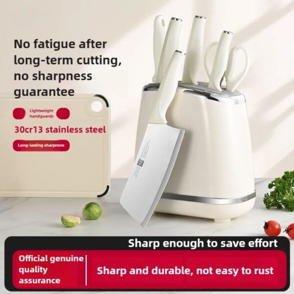 Lovello 5-Piece Designer Knife Block Set